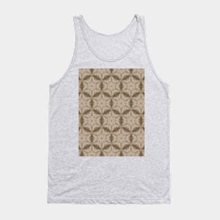 Rainbow Snowflake Pattern Tank Top